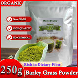 Barley grass official store Organic Barley Grass Powder original 250g Juice Powder Chlorophyll & Trace Minerals No Maltodextrin & Sugar