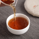 100g Yunnan Pu'er Tea Menghai Ripe Tea Old Pu'er Jiao Mu Ripe Tea Cake