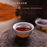 Yunnan Old Puerh Jin Bingdao Cooked Pu-erh Tea Cake Tree Ripe Puer Tea Black Tea