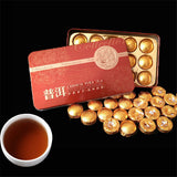 15 Pcs 185g Cooked Pu Er Tea Black Tea Gift Packing  Pu-erh Tea Tin Box Puer Tea