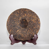 Lao tong zhi brand Yunnan puer tea cake shu puerh cha bing good quality 357g