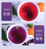 Butter Fly Pea Flower Dried Flower Blue Butter Fly Roselle Tea Colorful Tea