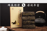 1kg Hunan Anhua black tea authentic gold flower Por brick tea hand-built Por tea