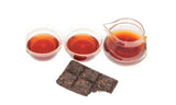 Portable Fermented Pu-erh Tea Banzhang Golden Buds Old Tree Puer Tea Brick 50g