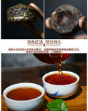 500g Glutinous Rice Ripe Pu-erh Tea Mini Cooked Puer Tuo Tea Black Tea Puerh Tea