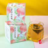 Peach Oolong Tea Cold Tea Peach Oolong Fruit Tea Triangle Bag Tea Scented Tea