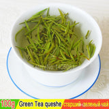 High Quality Green Tea Mingqian Fried Queshe Maojian Tea Green Healthy 100g