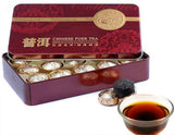 15 Pcs 185g Cooked Pu Er Tea Black Tea Gift Packing  Pu-erh Tea Tin Box Puer Tea