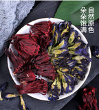 Butter Fly Pea Flower Dried Flower Blue Butter Fly Roselle Tea Colorful Tea