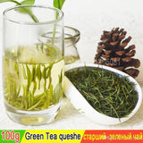 High Quality Green Tea Mingqian Fried Queshe Maojian Tea Green Healthy 100g