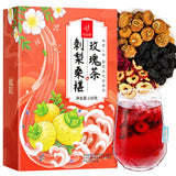 Roxburgh Rose Mulberry Rose Tea Bag with Black Wolfberry Red Dates Lemon Slices