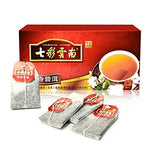 25 Tea bags七彩云南普洱茶Raw Pu-erh Tea (Jasmine茉香 茉莉花生茶) Yunnan Pu-erh Tea 50g（1.76OZ）