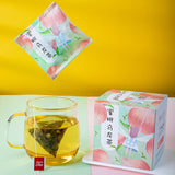 Peach Oolong Tea Cold Tea Peach Oolong Fruit Tea Triangle Bag Tea Scented Tea