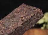 Pu'er Tea 200g Made of Aged Raw Materials, Aged Pu'er Tea Bricks Ripe Tea Brick