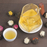 Yunnan Shen Puer Dragon Pearls Different Flower Lily Rose Flower Fragrance Tea