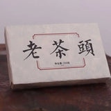 250g Old Laochatou Yunnan Pu'er Compressed Tea Bulang Mountain Puer Tea Brick