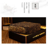 1kg Hunan  Anhua black tea hand-built por tea brick golden flower black tea