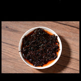 TeaPu-Erh Cooked Tea Cake Yunnan Ecological Pu'er Black Tea Organic 357g Palace Old