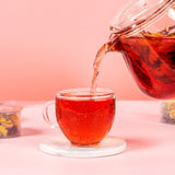 Rose Jasmine Luo Shen Tea Rose Eggplant Flower Tea Canned Health Tea Vital Tea