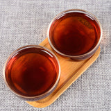 357g Yunnan Seven Cakes Puerh Tea Menghai Brown Chen Xiang Cakes Ripe Tea