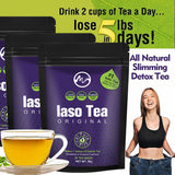 24 Hr Sale -🔥Iaso Tea Original 28 Detox Tea Loose Weight Slimming Tea 28 Bags