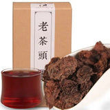 Chinese Menghai Old Pure Laochatou Yunnan Loose Leaf Healthy Fossil Pu'er Tea