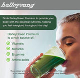 HelloYoung Barley Green Grass Juice Powder with Rich Dietary Fiber No Addtives