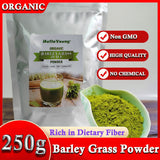 Barley grass official store Organic Barley Grass Powder original 250g Vitamins, Minerals, Raw Organic Perfect Food Green Superfood