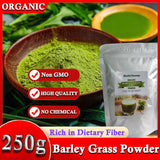 Barley Grass Powder 100% Pure & Organic Organic Barley Grass Powder Pure Organic Barley for Women and Men 250g Non-GMO Gluten-Free Soy-Free Vegan & Paleo