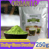 Barley grass official store Organic Barley Grass Powder original 250g Antioxidants and Protein, Support Immune System and Digestion