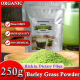 Barley grass official store Organic Barley Grass Powder original 250g RAW, GREENISH LIKE LEAVES, NO PRESERVATIVE,NON GMO