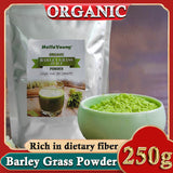 250g Organic Barley Grass Powder Gluten Free Non-GMO Superfood Vegan RAW, GREENISH LIKE LEAVES, NO PRESERVATIVE,NON GMO