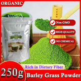 Barley Grass Powder 100% Pure & Organic Organic Barley Grass Powder Pure Organic Barley for Women and Men 250g Weight Loss Barley Health Matcha Beverage