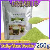 Barley grass official store Organic Barley Grass Powder original 250g  Rich in Fibers, Vitamins, Minerals, Raw