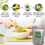 Organics Matcha Tin - 100% Certified Organic Matcha Powder | matcha green tea powder Authentic Ceremonial Grade Japanese Green Tea