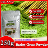 Barley Grass Powder 100% Pure & Organic Organic Barley Grass Powder Pure Organic Barley for Women and Men 250g for lowering cholesterol, beautiful skin, healthy slimming drink