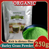 250g Organic Barley Grass Powder Gluten Free Non-GMO Superfood Vegan Good Source of Fiber, Protein. Great for Juices, Smoothies, Shakes, Yogurts