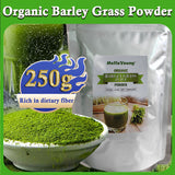 Barley Grass Powder Original 100% Pure And Organic Green Tea Barley Grass Powdered Drink Contains Iron Vitamin C, & Vitamin E – Non-GMO