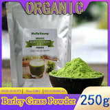 Barley grass official store Organic Barley Grass Powder original 250g Grass Juice Powder with Rich Dietary Fiber, No Addtives