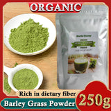 Barley Grass Powder 100% Pure & Organic Organic Barley Grass Powder Pure Organic Barley for Women and Men 250g 100% Natural Superfood, Vegan, Gluten Free, Non-GMO