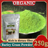 Barley Grass Powder 100% Pure & Organic Organic Barley Grass Powder Pure Organic Barley for Women and Men 250g Rich in Immune Vitamin, Fibers, Minerals