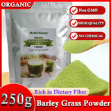 Barley grass official store Organic Barley Grass Powder original 250g Juice Powder Chlorophyll & Trace Minerals No Maltodextrin & Sugar