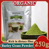 250g Organic Barley Grass Powder Gluten Free Non-GMO Superfood Vegan 100% Natural Pure Barley Grass Low Sugar Body Detoxification