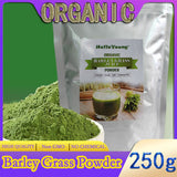 barley powder pure organic Organic Barley Grass Powder original 250g barley grass official store RAW, GREENISH LIKE LEAVES