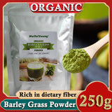 250g Organic Barley Grass Powder Gluten Free Non-GMO Superfood Vegan for Immunity Support and Whole Food Supplement