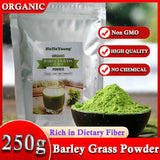 Barley grass official store Organic Barley Grass Powder original 250g RAW, GREENISH LIKE LEAVES, NO PRESERVATIVE,NON GMO