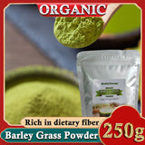 Barley Grass Powder 100% Pure & Organic Organic Barley Grass Powder Pure Organic Barley for Women and Men 250g Wheatgrass Powder for Immunity Support and Whole Food Supplement