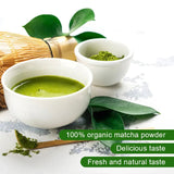 Organic Matcha Green Tea Powder First Harvest Authentic Japanese Origin, 100% Pure Matcha for Smoothies, Latte and Baking, Unflavored, Non-Irradiation green tea powder weight loss