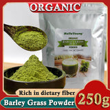 250g Organic Barley Grass Powder Gluten Free Non-GMO Superfood Vegan Organic Barley Low Carb Diabetic Friendly e for weight loss