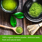 matcha green tea powder slimming Matcha Latte - Green Tea Powder with Shelf Stable Probiotics and Fiber, Sugar Free Keto Diet Friendly, Vegan, Detox and Destress, Antioxidants, Authentic